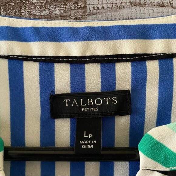 Talbots Petites Women's Long-Sleeved Blouse‎ Size LP - Picture 5 of 6